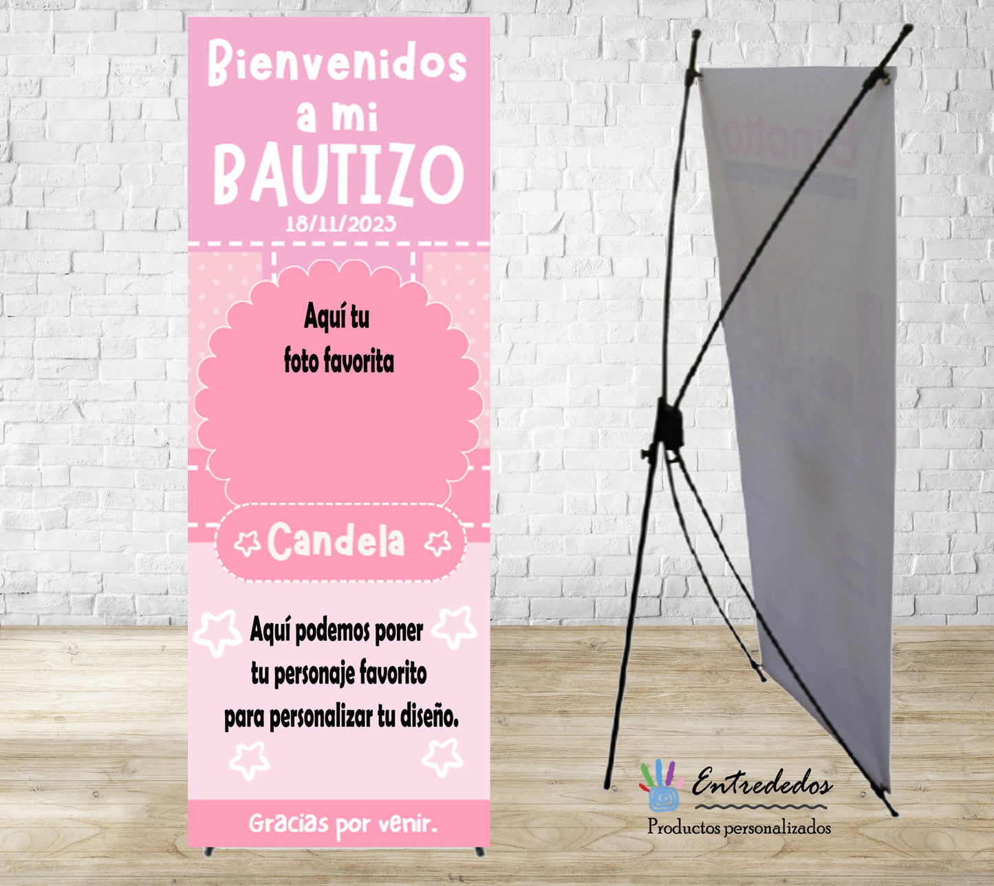 regalos personalizados – banner personalizado Entrededos