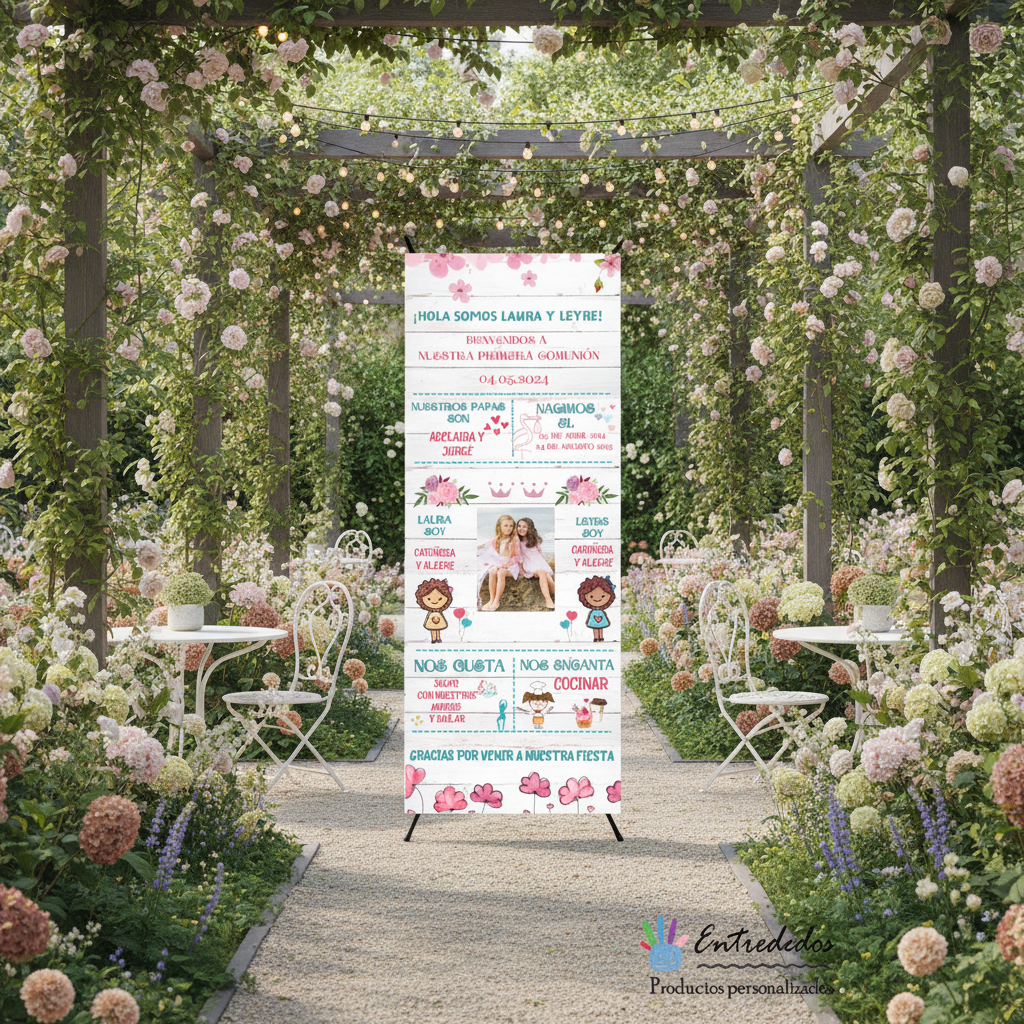 Banner Personalizado para Gemelas | Banner Historia