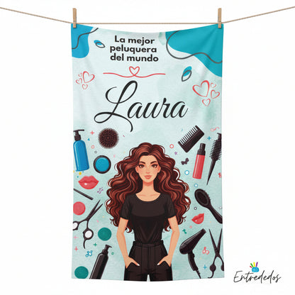regalos personalizados – toalla personalizada con nombre Entrededos