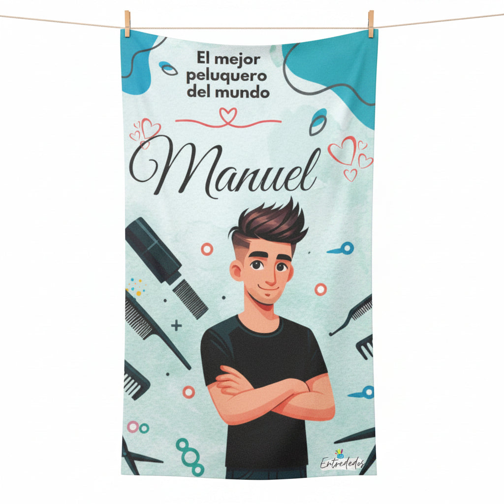 regalos personalizados – toalla personalizada con nombre Entrededos