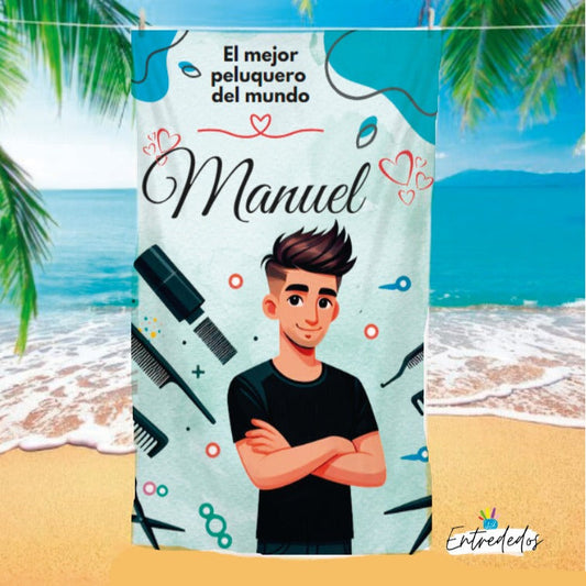 regalos personalizados – toalla personalizada con nombre Entrededos