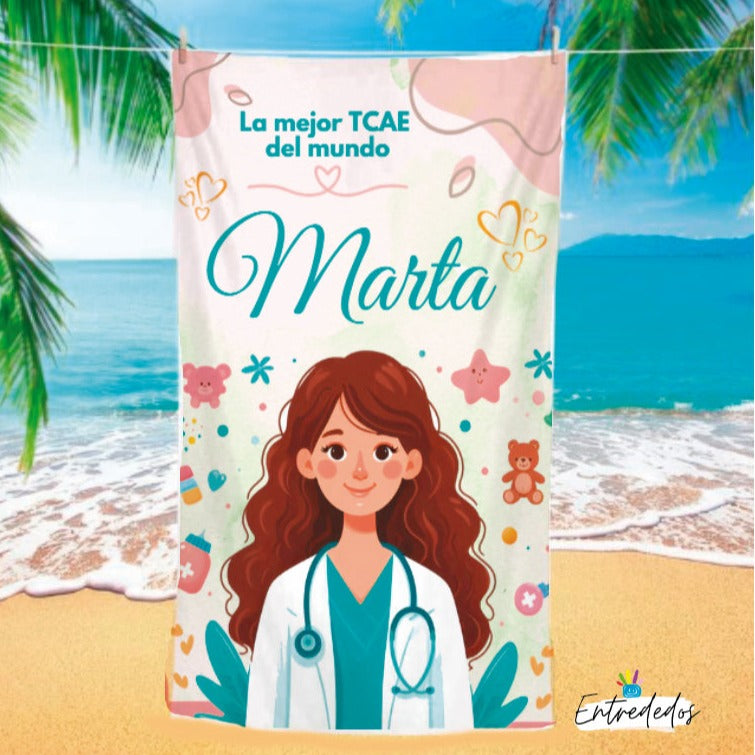 regalos personalizados – toalla personalizada con nombre Entrededos