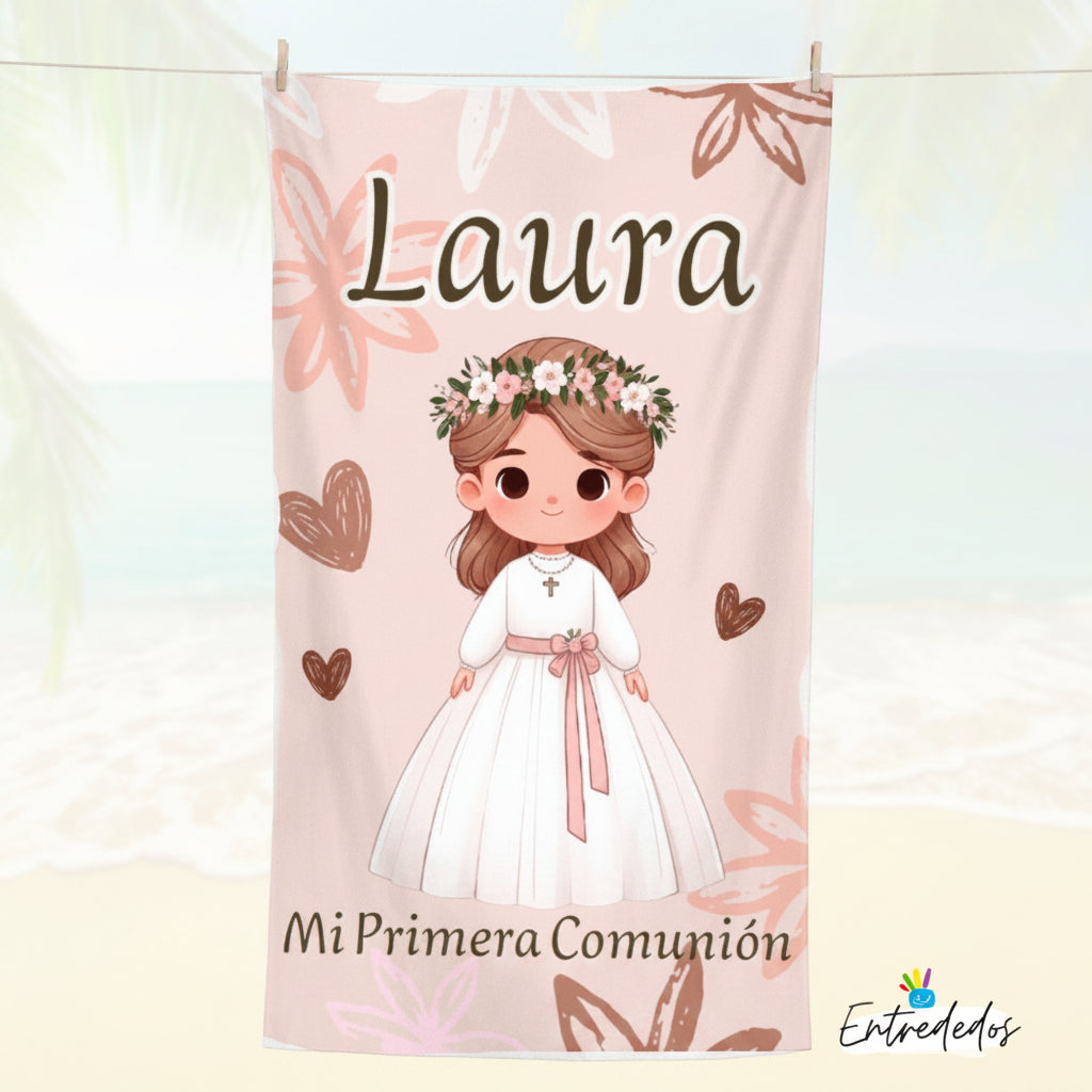 regalos personalizados – toalla personalizada con nombre Entrededos