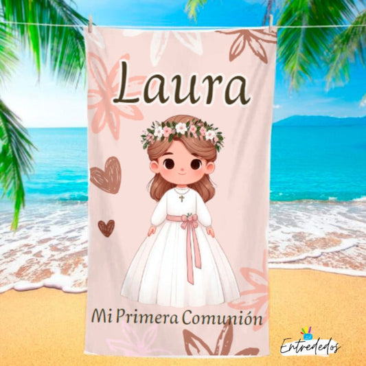 regalos personalizados – toalla personalizada con nombre Entrededos