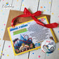 Regalo mágico: carta única del parque de infantil del-Pajarito amarillo