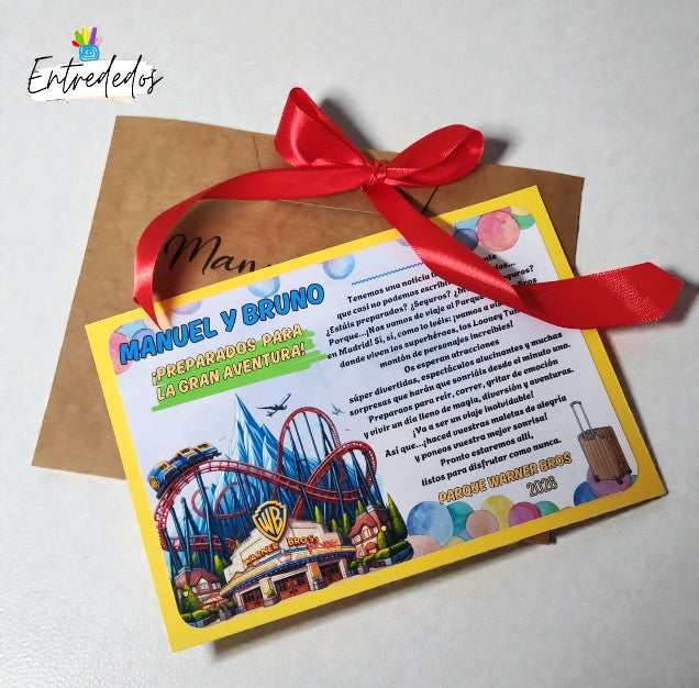 carta-viaje-sorpresa-warner-bros