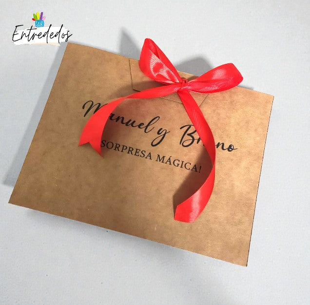 Regalo mágico: carta única del parque de infantil del-Pajarito amarillo