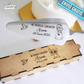 Pala para tarta personalizada caja natural ¡Hazla única!
