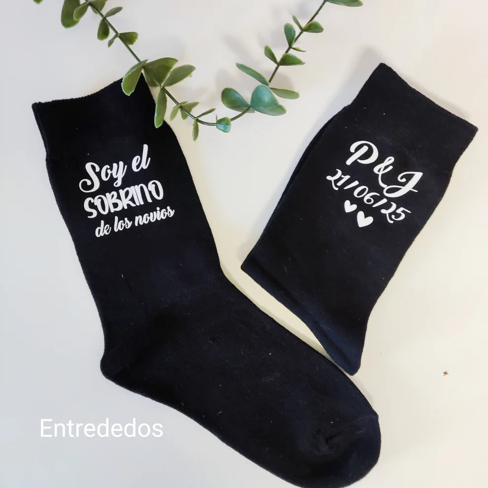 calcetín personalizado – regalo original Entrededos