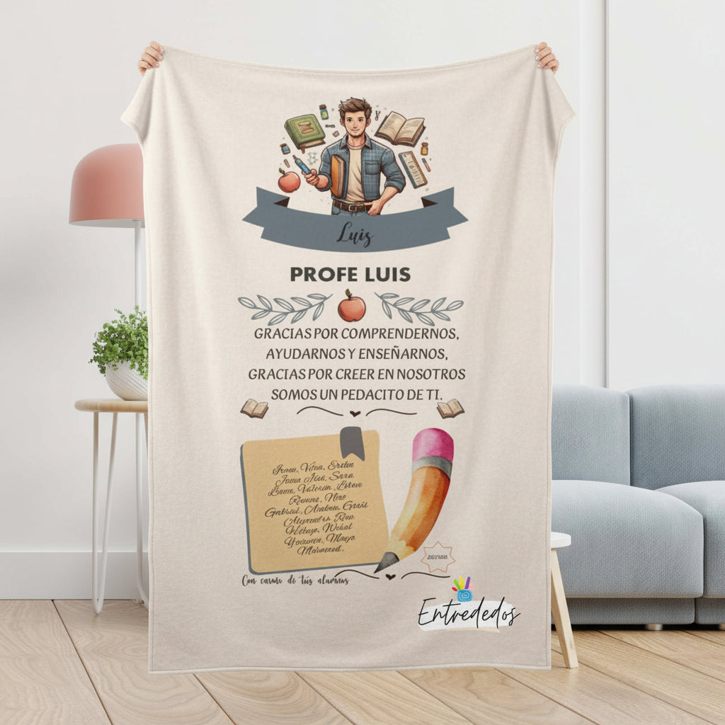 regalos personalizados – manta personalizada Entrededos
