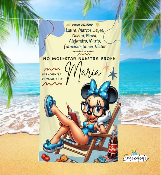 regalos personalizados – toalla personalizada con nombre Entrededos