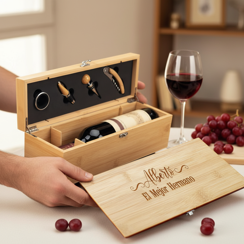 Set de vino personalizado: el regalo perfecto