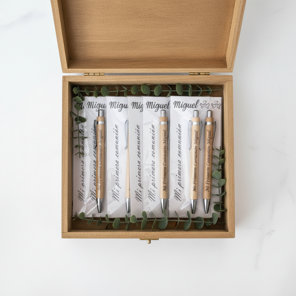 Bolígrafo Personalizable para Bodas, Comuniones y Más