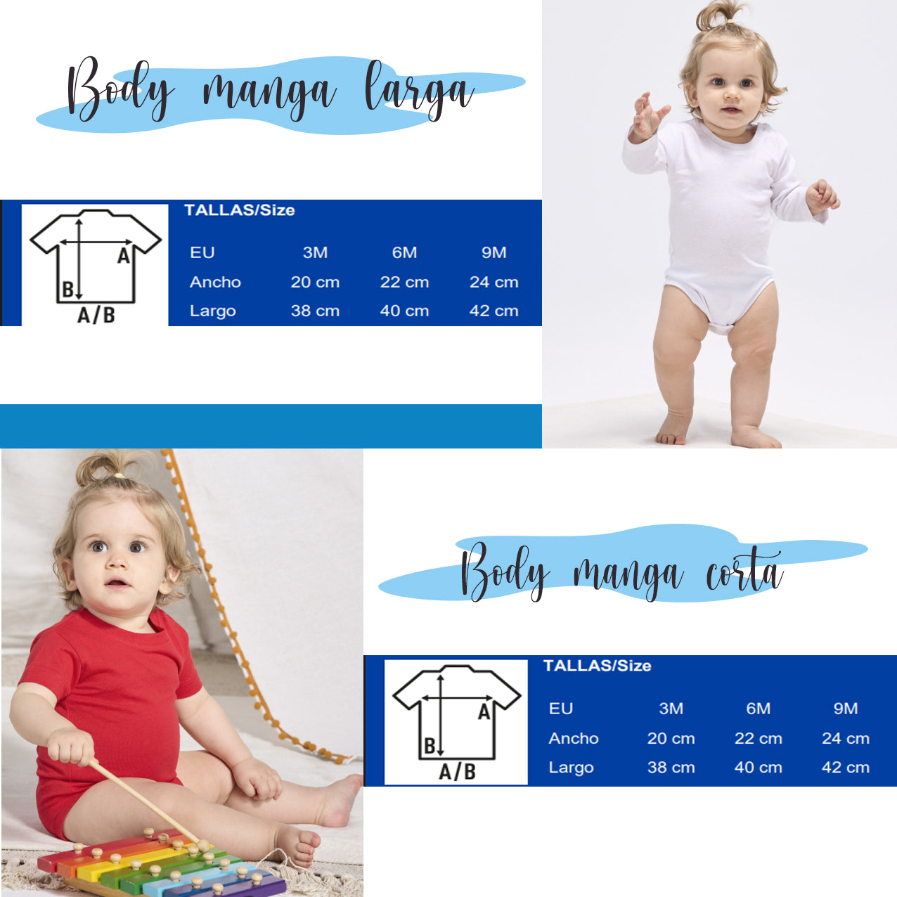 body de bebé personalizado – regalo original Entrededos