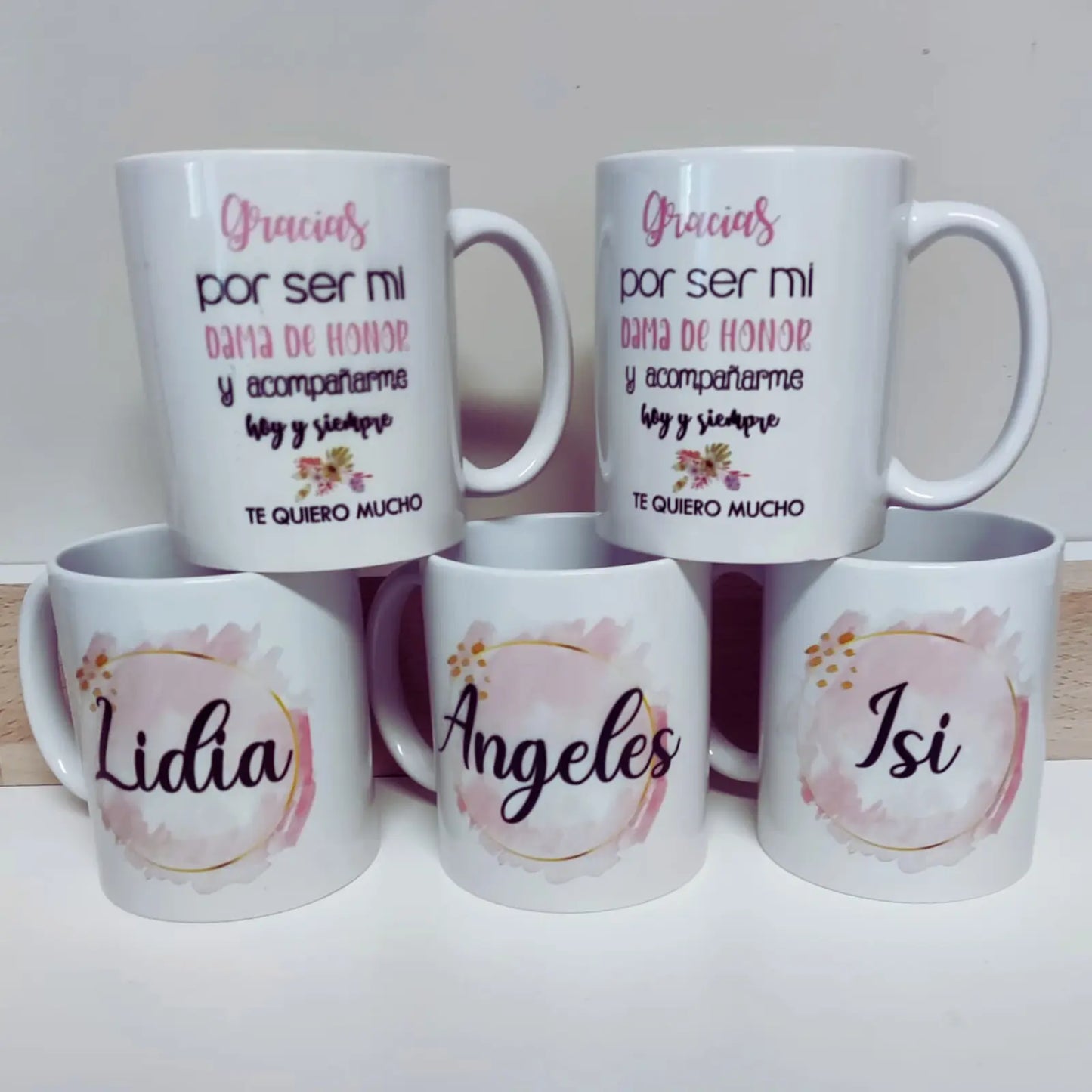 taza personalizada con nombre – regalo original Entrededos