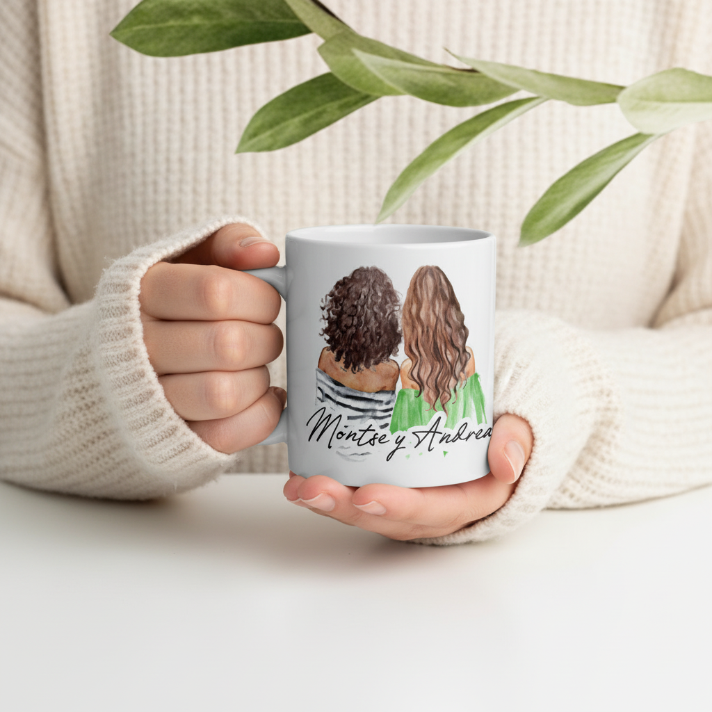 Taza damas de honor "HOY Y SIEMPRE"