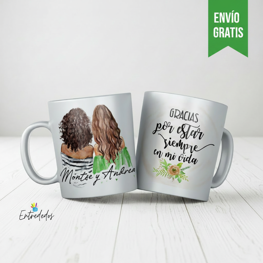 Taza damas de honor "HOY Y SIEMPRE"