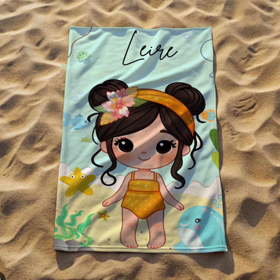 regalos personalizados – toalla personalizada con nombre Entrededos