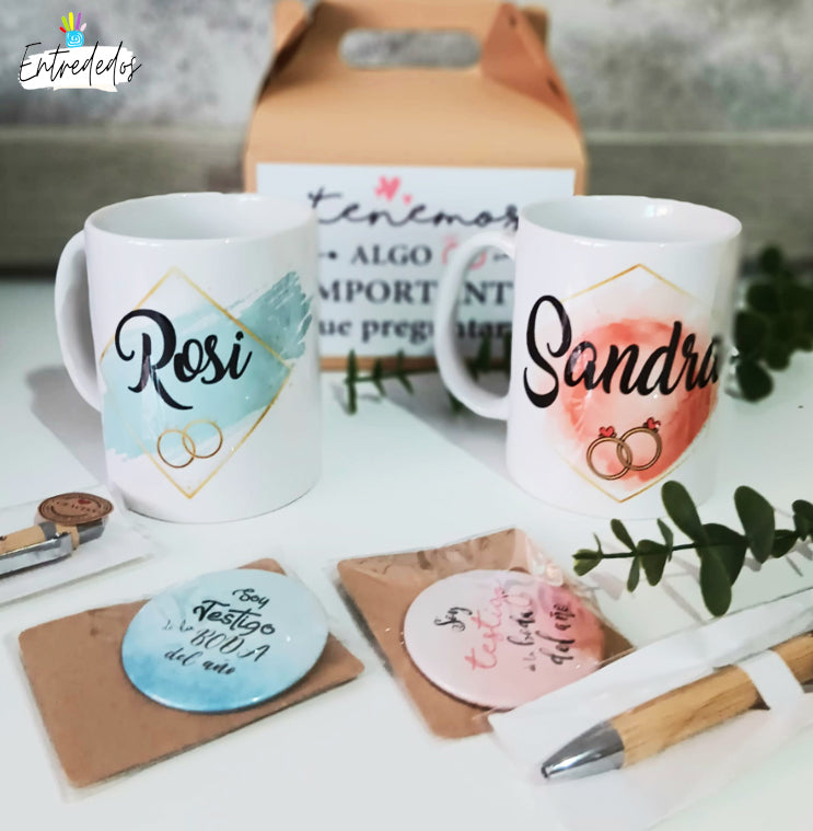 Esta taza con nombre personalizado es un regalo práctico y único, ideal para disfrutar del café o té. Personalízala con nombre, iniciales o mensaje especial y convierte un detalle cotidiano en un recuerdo inolvidable.