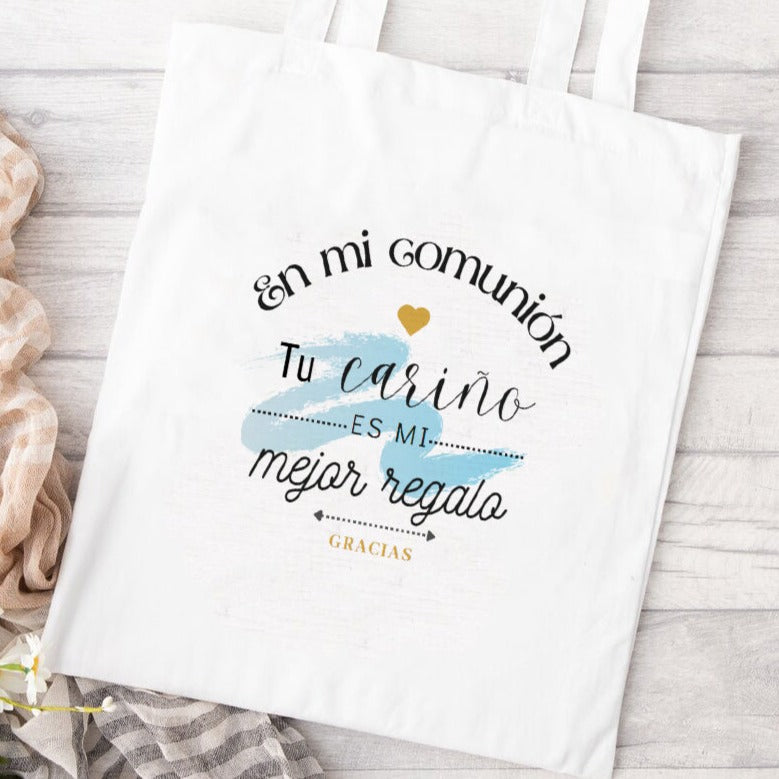 Bolsa de regalo personalizada con diseño impreso para eventos