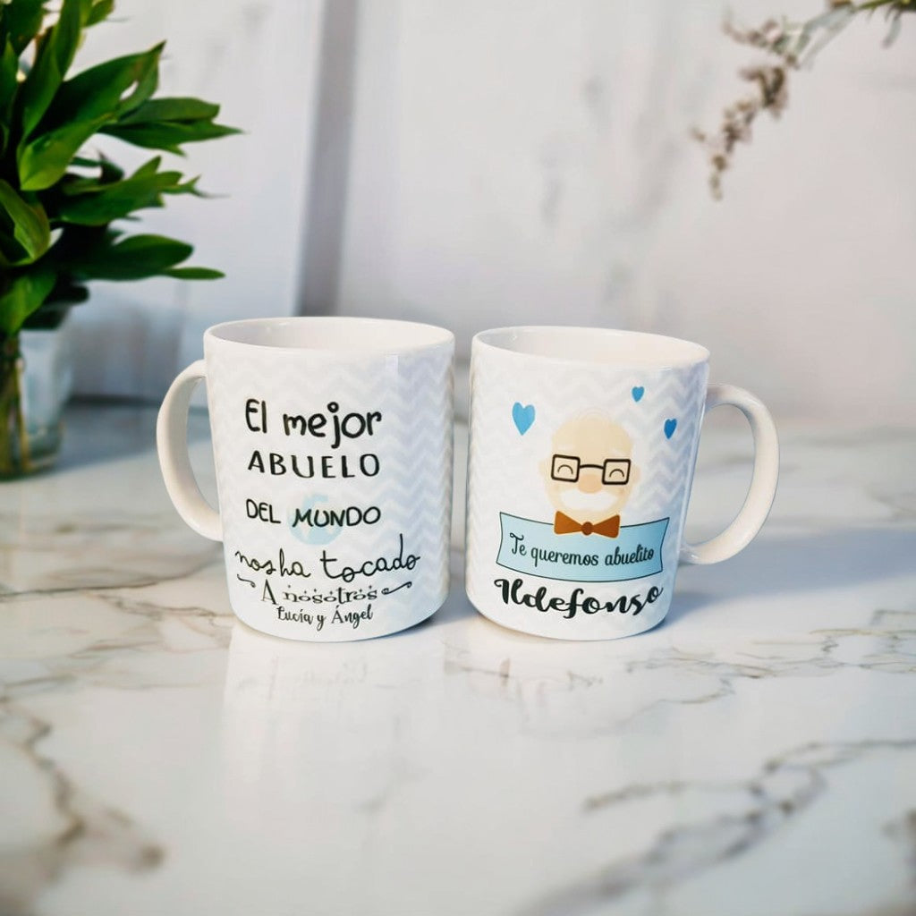 taza personalizada con nombre – regalo original Entrededos