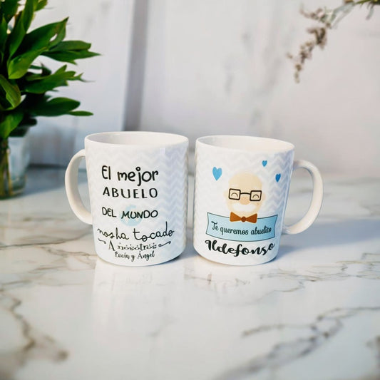taza personalizada con nombre – regalo original Entrededos