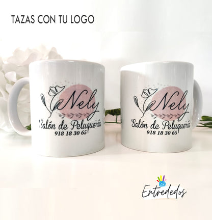 taza personalizada con nombre – regalo original Entrededos