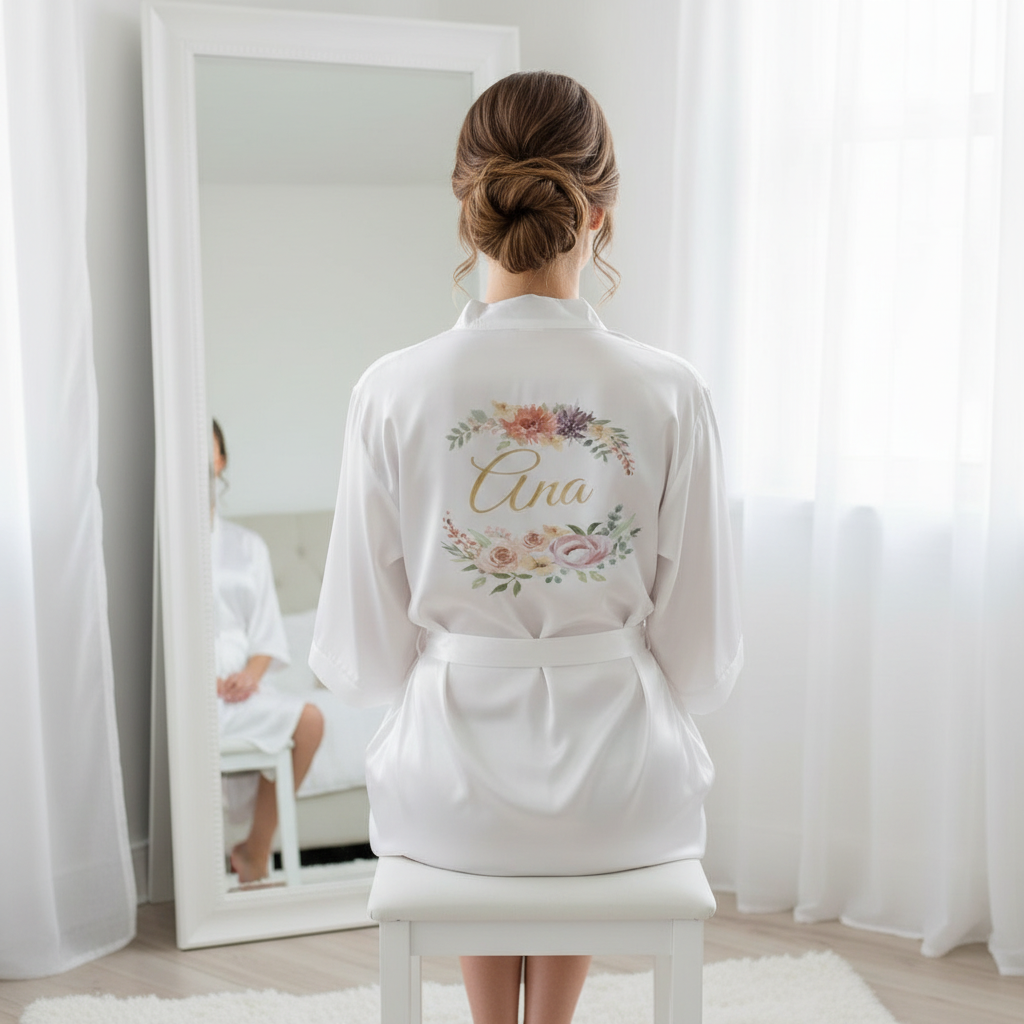 Bata de novia personalizada 2307: lujo y estilo premium
