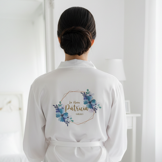 Bata de novia personalizada 50: lujo y estilo premium