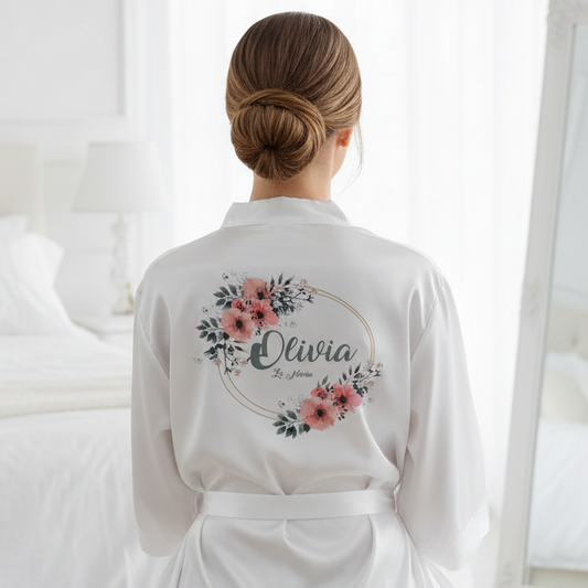 Bata de novia personalizada 44B: lujo y estilo premium