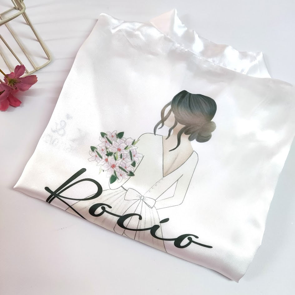 bata personalizada para novias – regalo original Entrededos