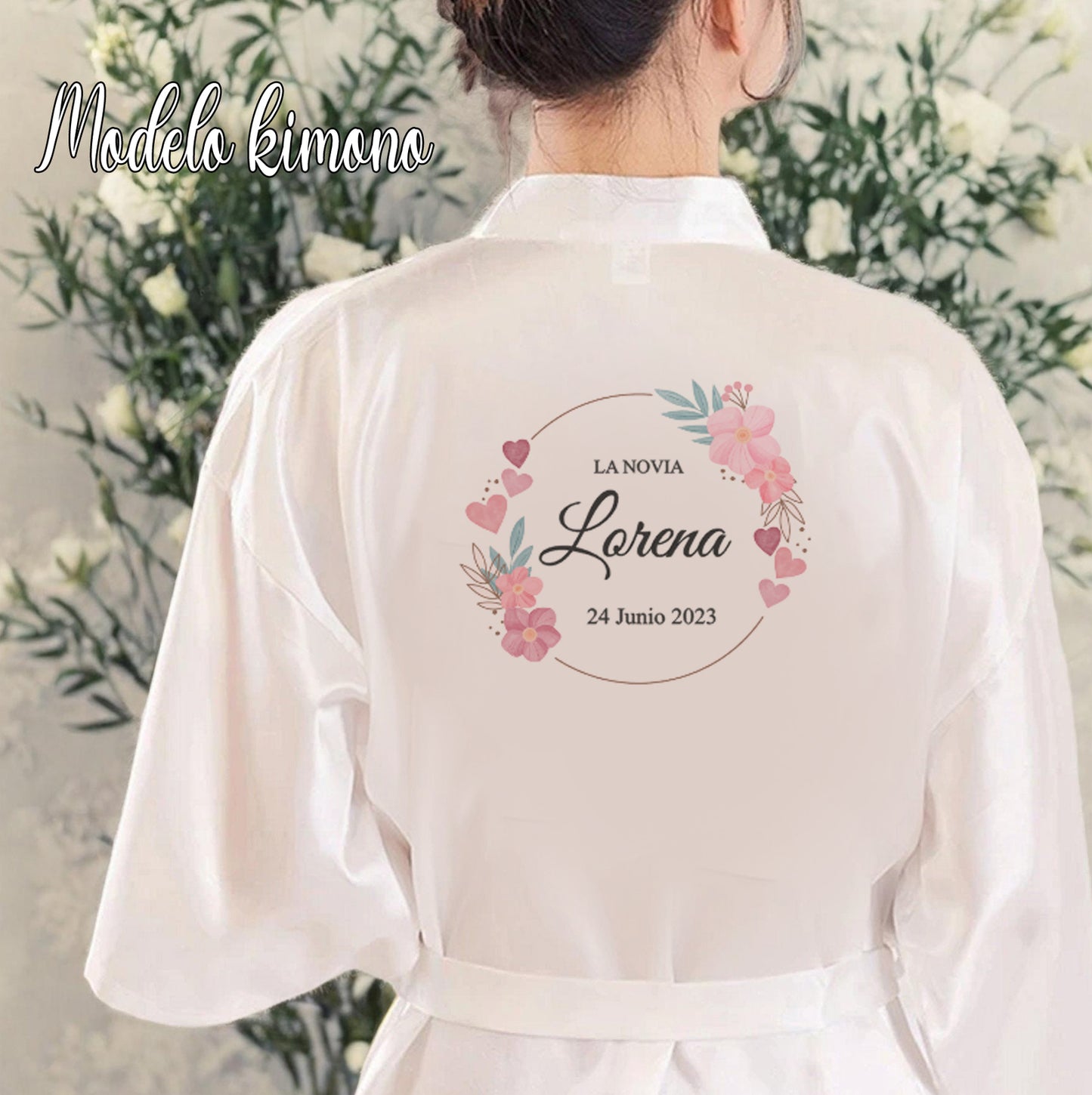 bata personalizada para novias – regalo original Entrededos