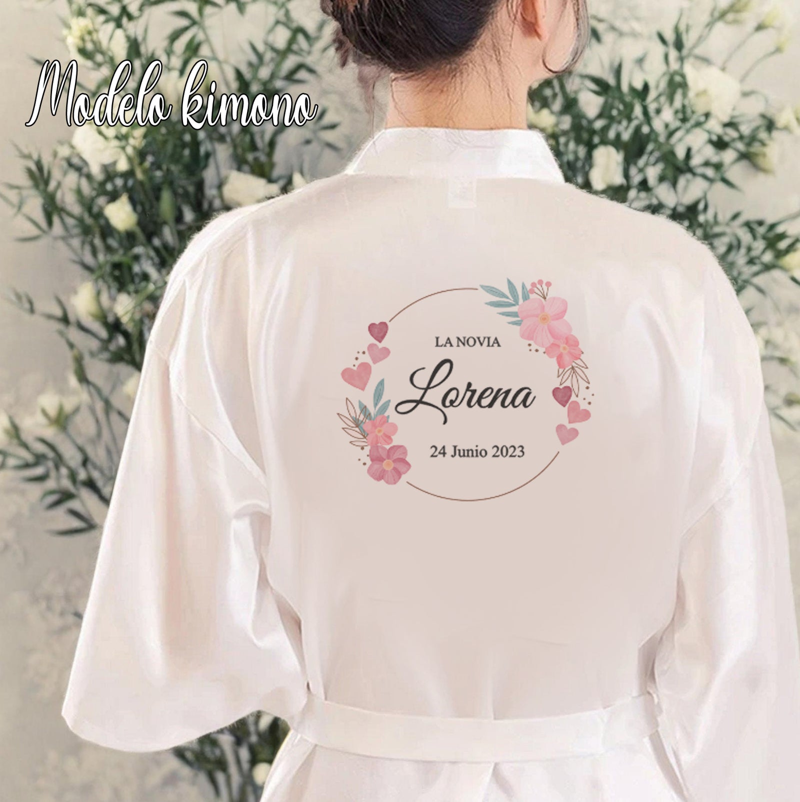 bata personalizada para novias – regalo original Entrededos