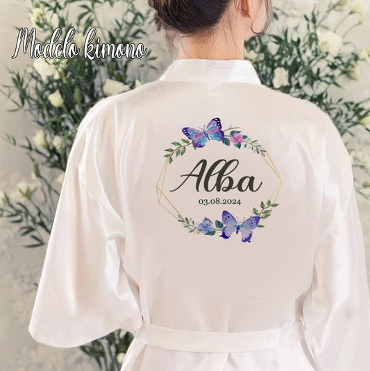 bata personalizada para novias – regalo original Entrededos