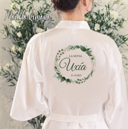 bata personalizada para novias – regalo original Entrededos