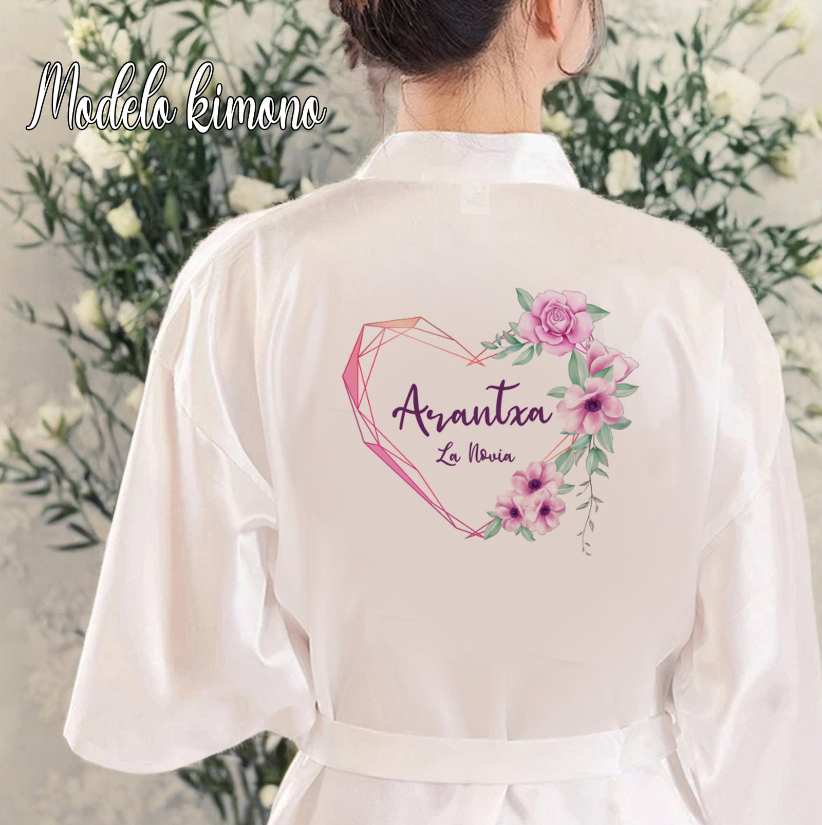 bata personalizada para novias – regalo original Entrededos