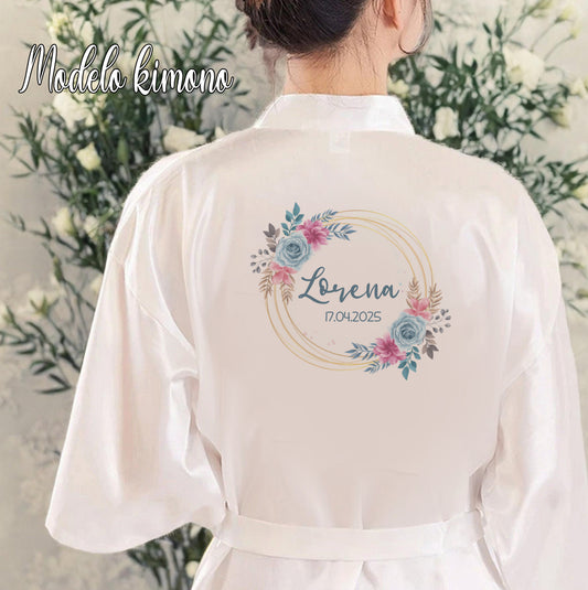 bata personalizada para novias – regalo original Entrededos