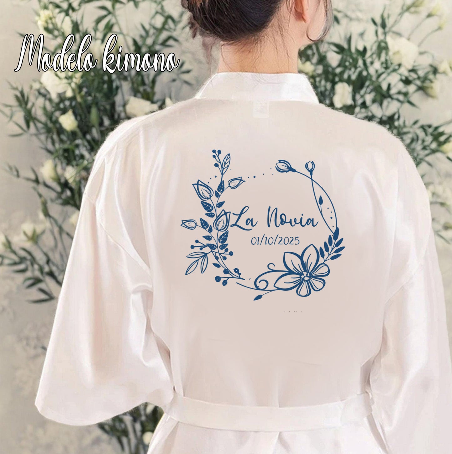 bata personalizada para novias – regalo original Entrededos
