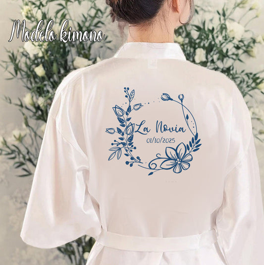 bata personalizada para novias – regalo original Entrededos