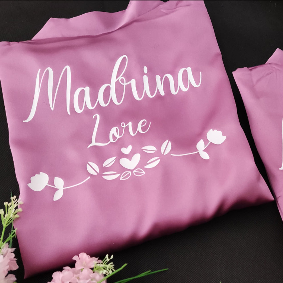bata personalizada para damas de honor – regalo original Entrededos