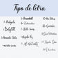 letra