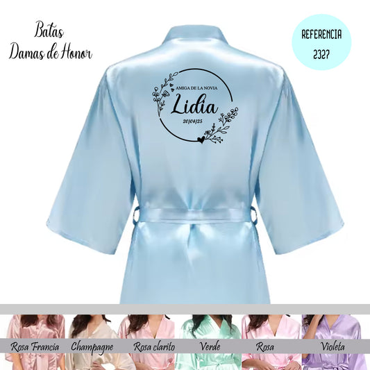bata personalizada para novias – regalo original Entrededos