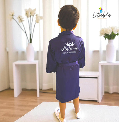 bata personalizada para primera comunión – regalo original Entrededos