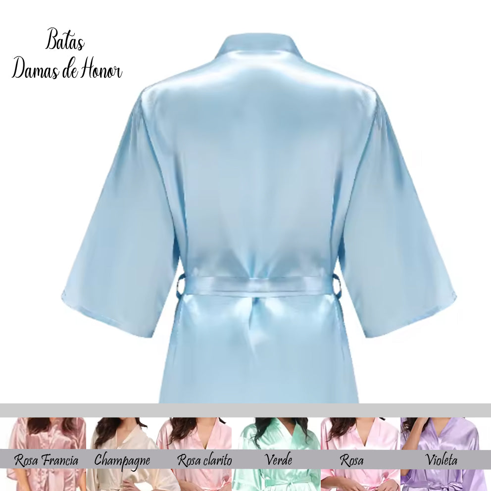 bata personalizada para damas de honor – regalo original Entrededos