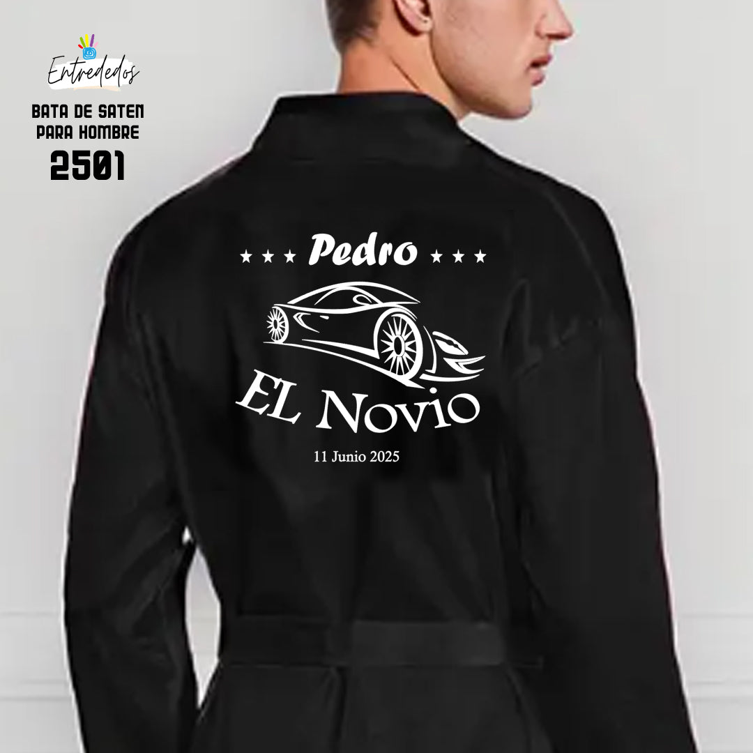 bata personalizada para novios – regalo original Entrededos