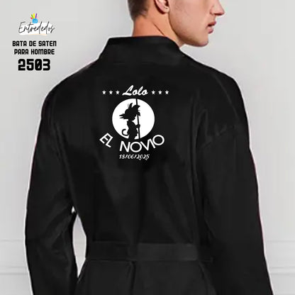 bata personalizada para novios – regalo original Entrededos