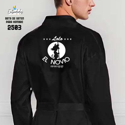 bata personalizada para novios – regalo original Entrededos