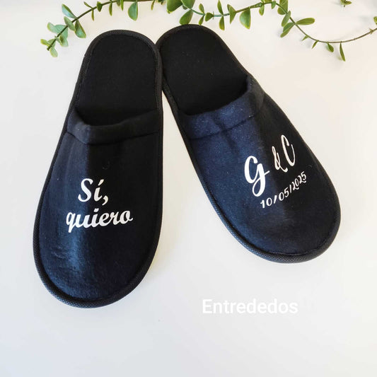 bata personalizada para novios – regalo original Entrededos