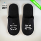 Zapatillas para novio: diseño 2507 exclusivo "HOMBRES"