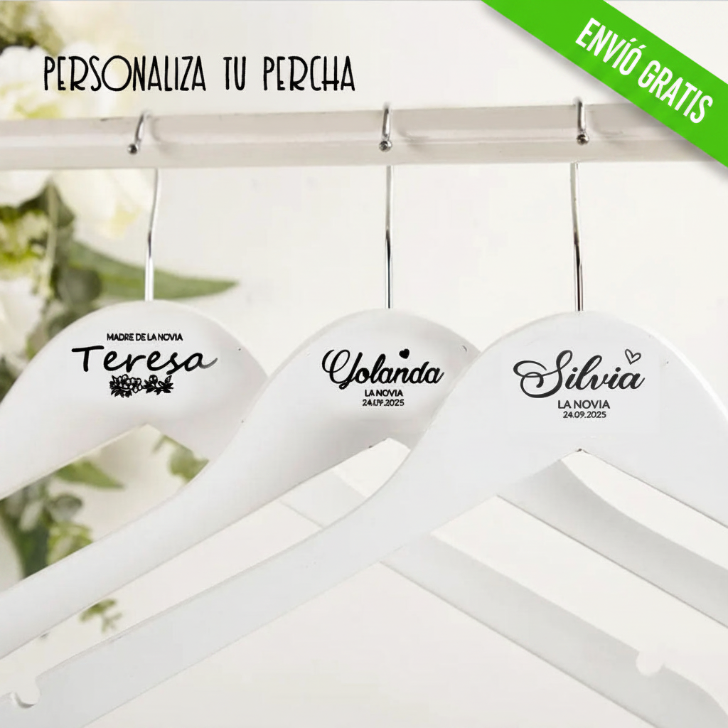 Perchas Personalizadas: El Regalo Perfecto con Estilo